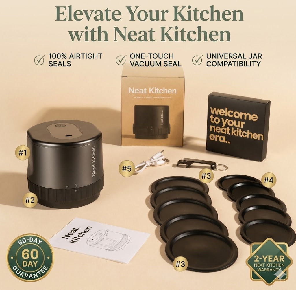 Neat Kitchen™ Vacuum Sealer Kit