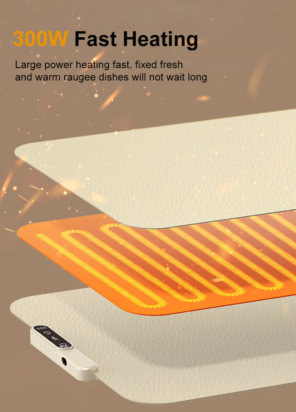 Neat Kitchen™ Food Warming Mat