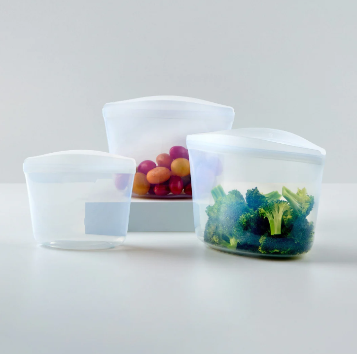 Neat Kitchen™ Reusable Silicone Food Storage Bags