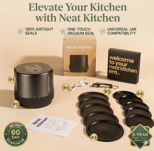 Neat Kitchen™ Vacuum Sealer Kit